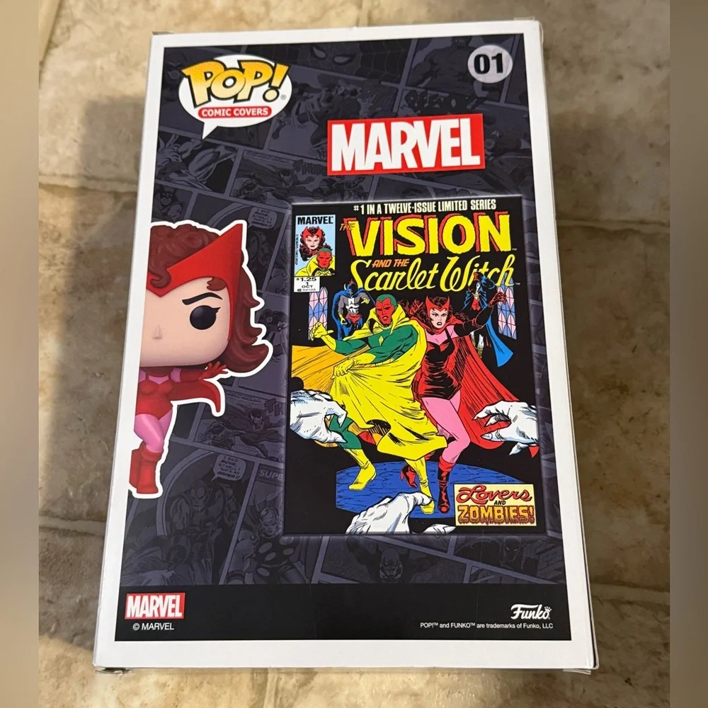 Funko Scarlet Witch Comic Cover Figure - Picture 3 of 6